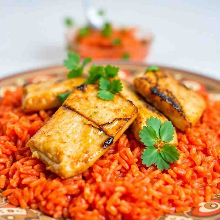 Benin Atassi Red Rice & Fish Recipe – Make It Today